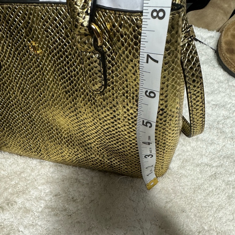 Lauren Ralph Lauren Golden Tote Bag NWT - Picture 8 of 11
